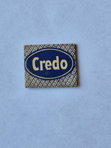 Alte rasierklinge credo blau - credo,