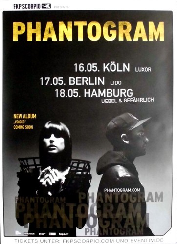 Phantogram 2014 plakat - -,