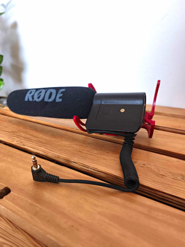 Røde videomic camera - go, on-camera