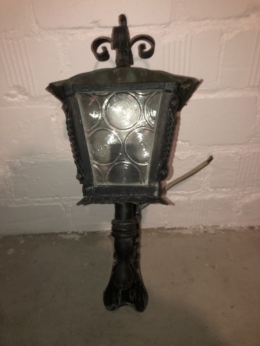 Schmiedeeiserne wandlampe mit - schmiedeeiserne,