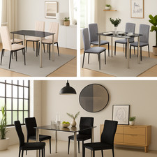 HOOZ Esstisch mit 4 Stühlen