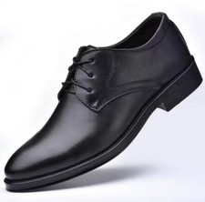 Herren Business-Schuhe Elegant Schnürer Halbschuhe Oxford Anzug Abendschuhe DE