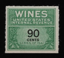 #RE144 90c Wines, Mint NGAI NH