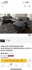 sit&more Wohnlandschaft Sofa Couch Echtleder Naturleder