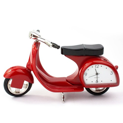 Metall tischuhr scooter - metall,
