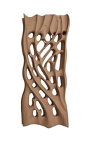 Wandskulptur aus holz äste - wandskulptur,