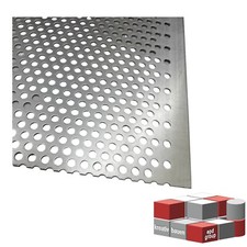 Aluminium Lochblech Rundloch Rv 5-8 1,5 mm Metallgitter Lochgitter Kellerfenster