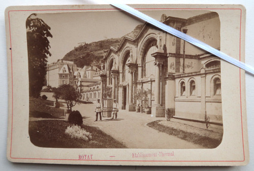 Royat les thermes chaise à - en,