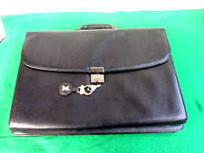 Herren Echtleder Arbeitstasche,Aktentasche,Laptoptasche mit Schlösser,Schlüssel.