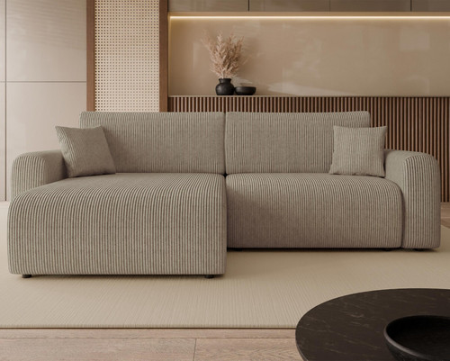 Ecsofa floryn cord mit - l,