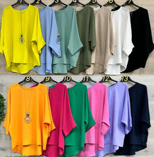 Italy Shirt Tunika Bluse mit