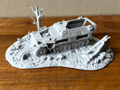 28mm ww2 zerstörter - 28mm,