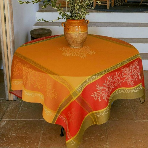 Tischdecke jacquard baumwolle - jacquard,