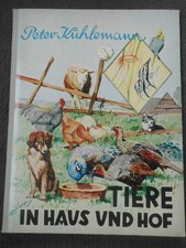 Herba Sammelalbum Tiere in Haus & Hof, komplett, sehr guter Zustand