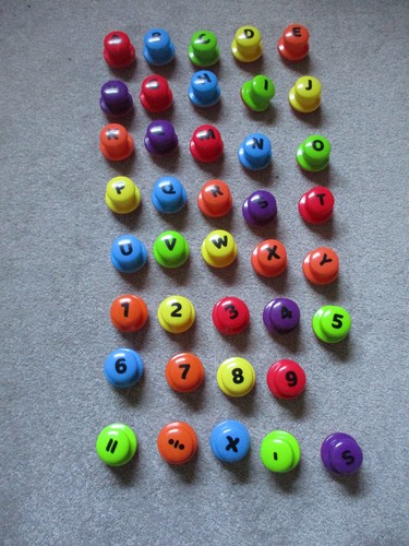 Buchstaben stempel set - buchstaben,