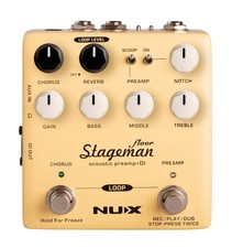NUX Stageman-Floor Akustik-Preamp & DI-Pedal Effektpedal