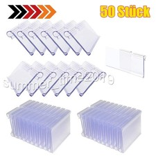 50X Etikettenhalter aus