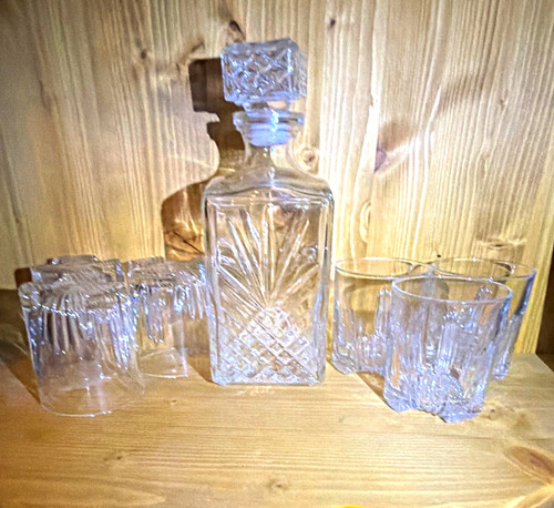 Whisky set tlg - whisky-set, 7-tlg.