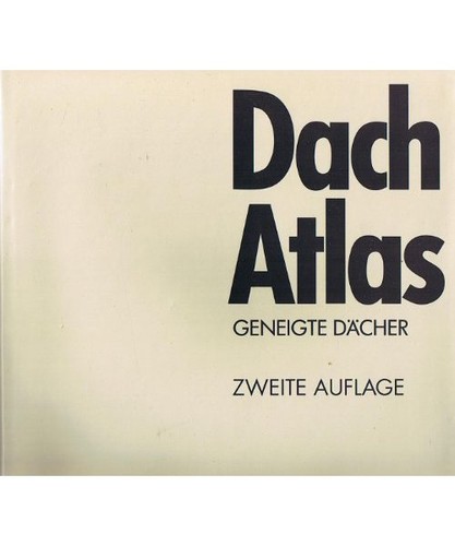 Dach atlas geneigte dächer - atlas,