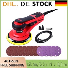 Starter-Set Exzenterschleifer Rotationsschleifer 350W 150mm ,4000-10000 U/min