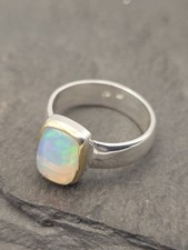 Opal Ring 925 Silber