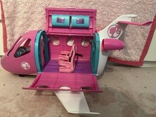 Barbie Mattel Traumflugzeug Flugzeug mit Zubehör 