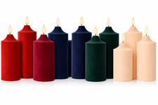 ELAMBIA LED Echtwachskerzen