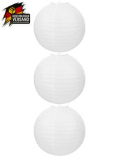 Weiße runde Lampenschirm