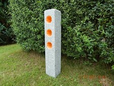 Gartensteckdose Granit Stele