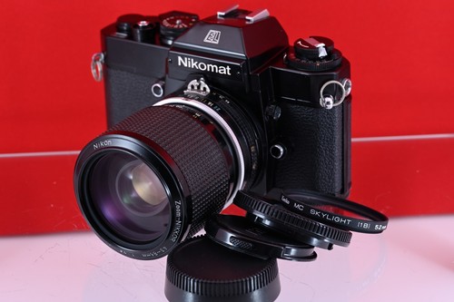 Nikon nikomat schwarz - el,