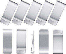 Geldklammer 10pcs edelstahl - geldklammer,10pcs,