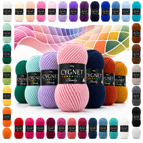 Cygnet chunky wool acrylgarn - cygnet,