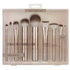 REAL TECHNIQUES Au Naturale Make-up-Pinsel-Set, für Foundation, Puder und Concea