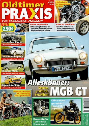 Oldtimer praxis 2019 mgb - praxis,
