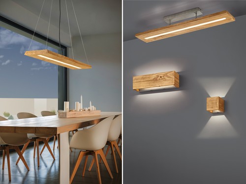 Stylishe led holzbrett - led,