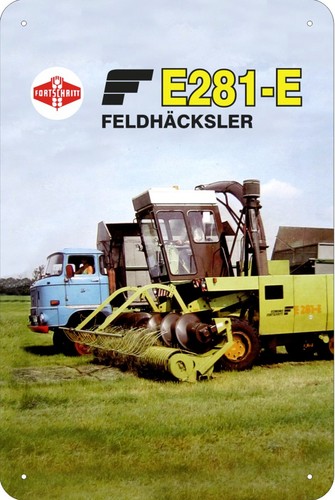 Fortschritt feldhäcksler e281 - fortschritt,