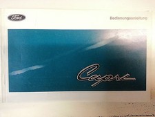 Bedienungsanleitung Ford Capri 1300, 1500, 1700GT, 2000GT, 2300GT, 2600GT 1971