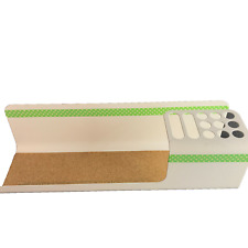 IKEA Stiftablage creme weiß Metall Kork Briefablage Büro Schreibtisch