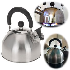 Edelstahl Flötenkessel 2,5 L