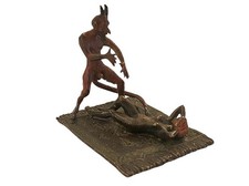 Antike erotische WIENER BRONZE