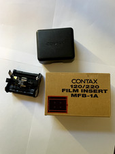 Contax 645 MFB-1 A 120/220 Film Insert, Filmeinsatz MFB - 1A u. Schutzkassette 
