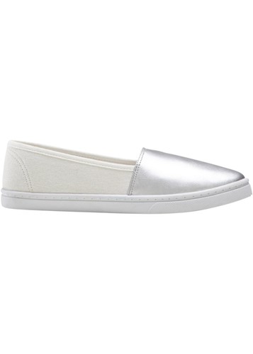 Slipper creme silber - gr., 39