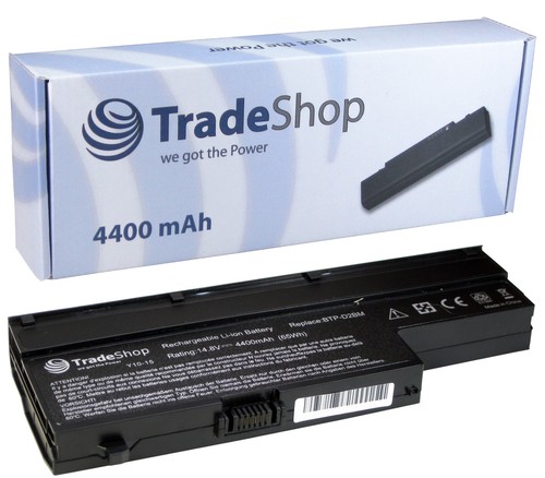 Akku 4400mah für medion p6611 - für,
