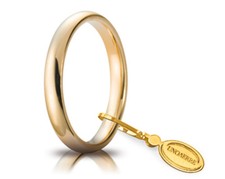 Ehering Vicenza (18K) 3 mm breit 4,24 Gramm 750er Gelbgold klassischer Trauring