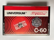 Leerkassette UNIVERSUM Compact Cassette C-60 Quelle low noise MC gebraucht