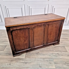 Vintage Eichentruhe Truhe -