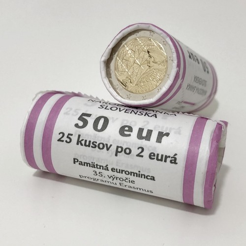 Rolle münzen 2 euro - -,