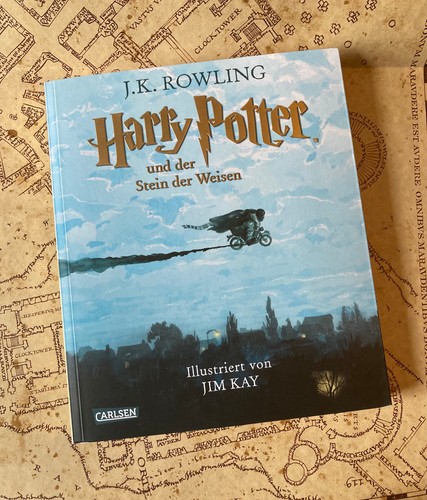 Harry potter und der - potter, stein