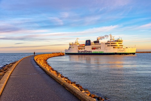 Wandbild ferry puttgarden - ferry,