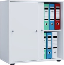 Büroschrank Aktenschrank Schiebetüren Lona 2fach
